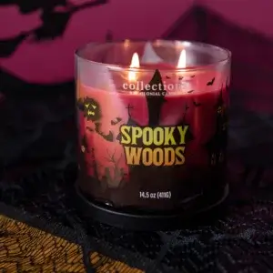 Halloween pumpkin candles 