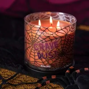 Halloween pumpkin candles 