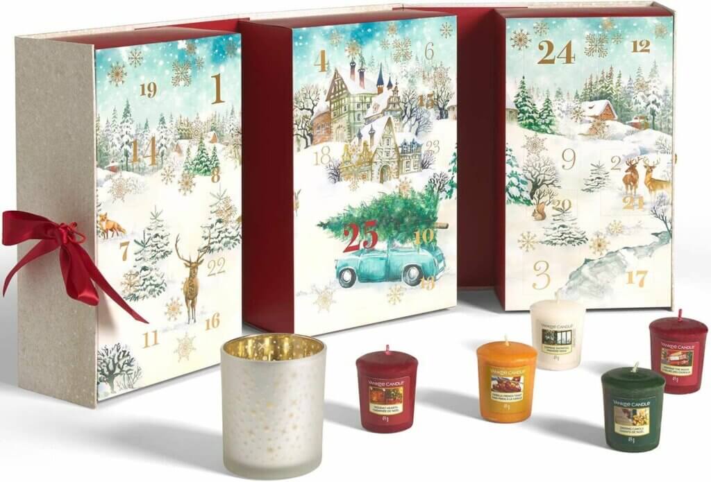 Candle advent calendar