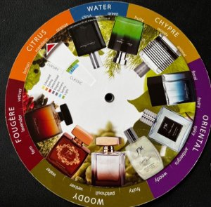 The fragrance wheel